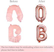 Load image into Gallery viewer, Mothers Day Balloons Banner Party Decorations Supplies - Happy Mothers Mom Day Foil 16inch Letter Balloons Best Mom Ever Balloons(Rose Gold)