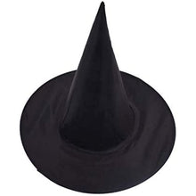 Load image into Gallery viewer, 30 pcs Halloween Black Witch Hat for Party Masquerade Cosplay Costume Accessory Daily for Halloween Carnival Party Black