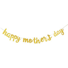 Load image into Gallery viewer, Happy Mother&#39;s Day Banner Set Decoration for Mother&#39;s Day Party Decorations, Background Wreath Mom Mother&#39;s Day Flashing Wreath Photo Props