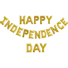Load image into Gallery viewer, Independence Day Happy Independence Day Balloon Set 10 Inches Letter Balloon Decoration for Independence Day Balloon Set Party Decoration Patriotic Decorations,4th of July Decor, Fourth of July Decor, Independence Day Decorations, USA Party Balloons Patri