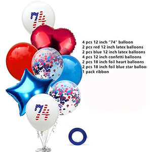 4th of july decorations Independence Day Balloon Set Party Decoration Patriotic Decorations,4th of July Decor, Fourth of July Decor, Independence Day Decorations, USA Party Balloons Patriotic Day Decoration Set,USA Party Balloons Patriotic Day Decoration