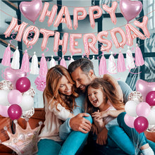 Load image into Gallery viewer, HAPPY MOTHER&#39;S DAY Balloon Set Decoration for Mother&#39;s Day Party (rose gold crown)
